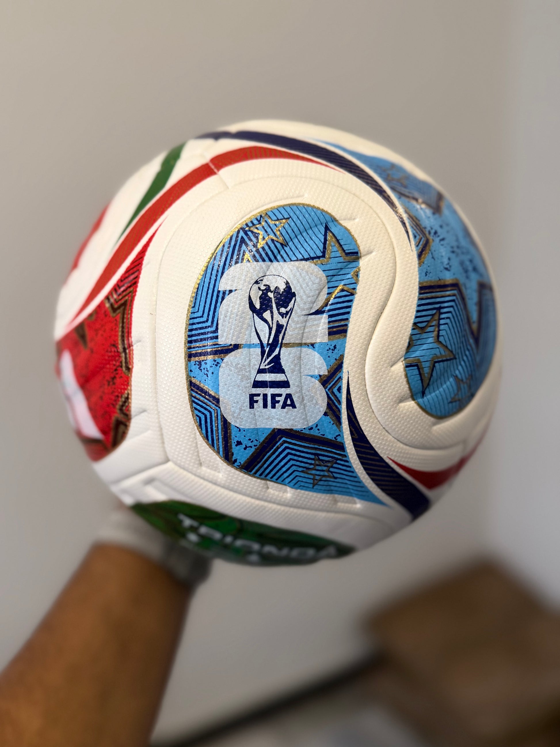 Trionda Official World Cup Match Ball Replica football ideal for clubs, schools, academies, and football enthusiasts