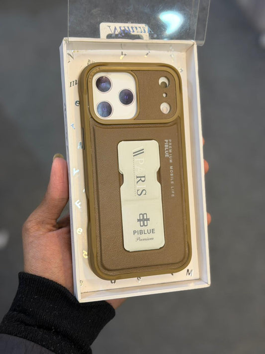 Piblue Case with holder stand for iphone 17 pro max