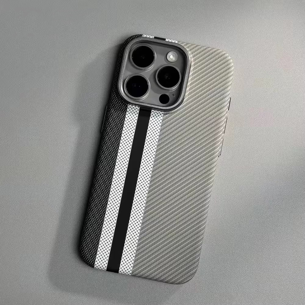 Fusion Wave case metal side buttons close-up