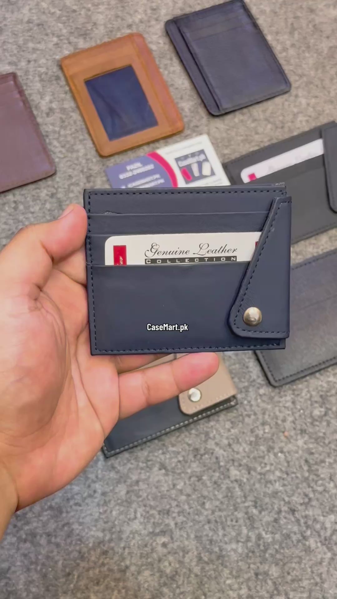 Genuine Leather Card Wallet