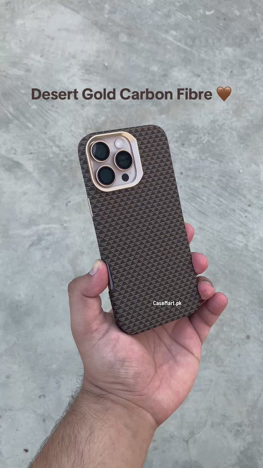 Desert Carbon Kevlar X-Level Classique Series with MagSafe