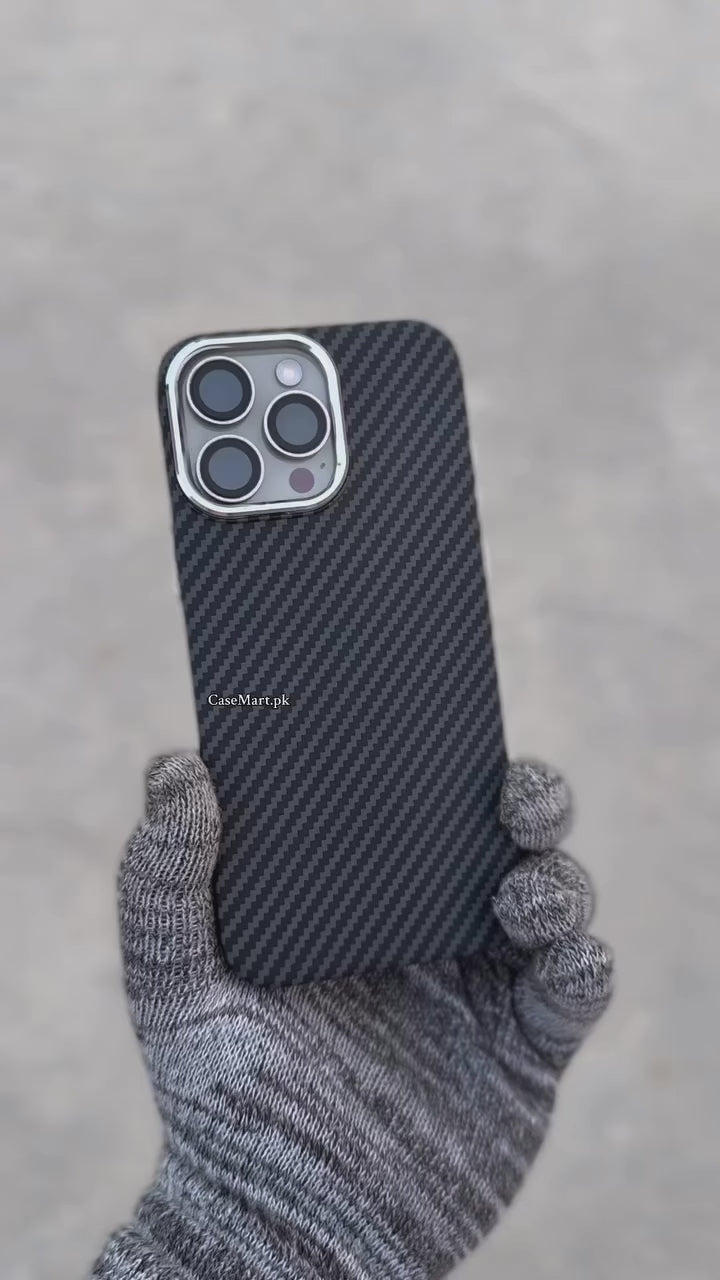 BLACK WAVE CARBON FIBRE CASE
