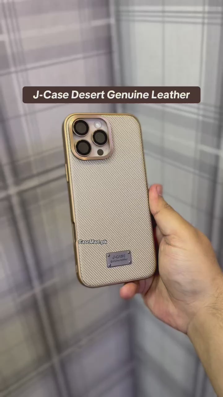 J-Case Genuine Leather Desert 16 Pro Max