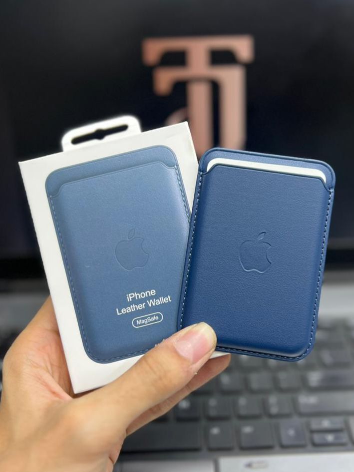 Apple Official MagSafe Leather Wallet for iPhone