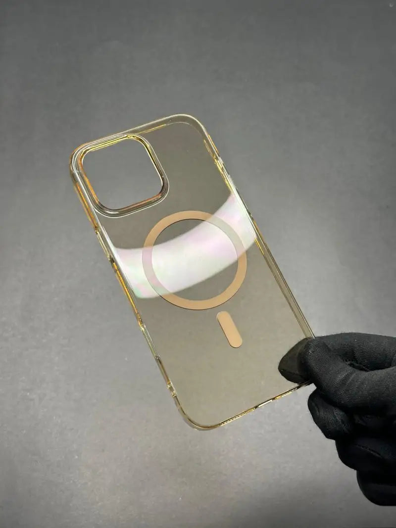 Premium Quality Euro Magsafe Acrylic Case For Iphone 16 Pro Max | Euro Magsafe Case For Iphone 16 Pro Max | 16 Pro Max Cover In Pakistan