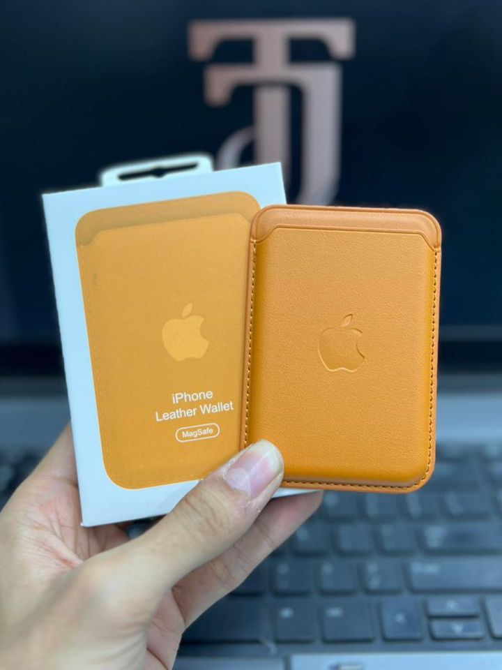 Apple Official MagSafe Leather Wallet for iPhone