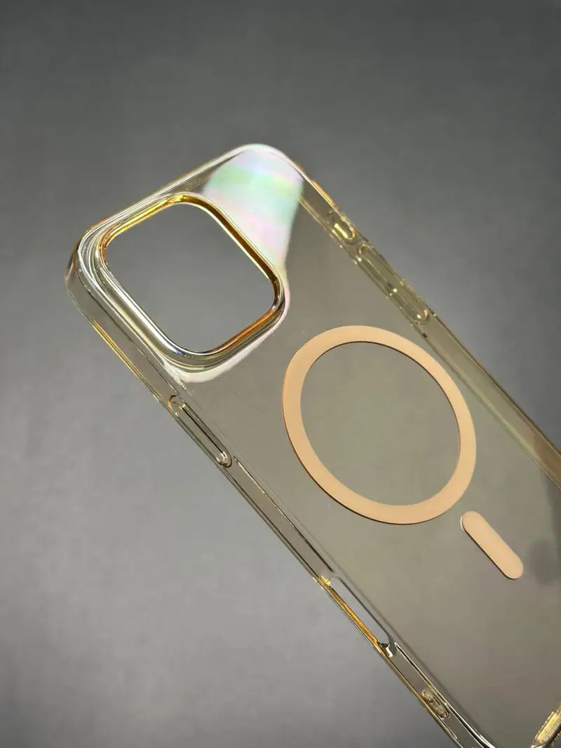 Premium Quality Euro Magsafe Acrylic Case For Iphone 16 Pro Max | Euro Magsafe Case For Iphone 16 Pro Max | 16 Pro Max Cover In Pakistan
