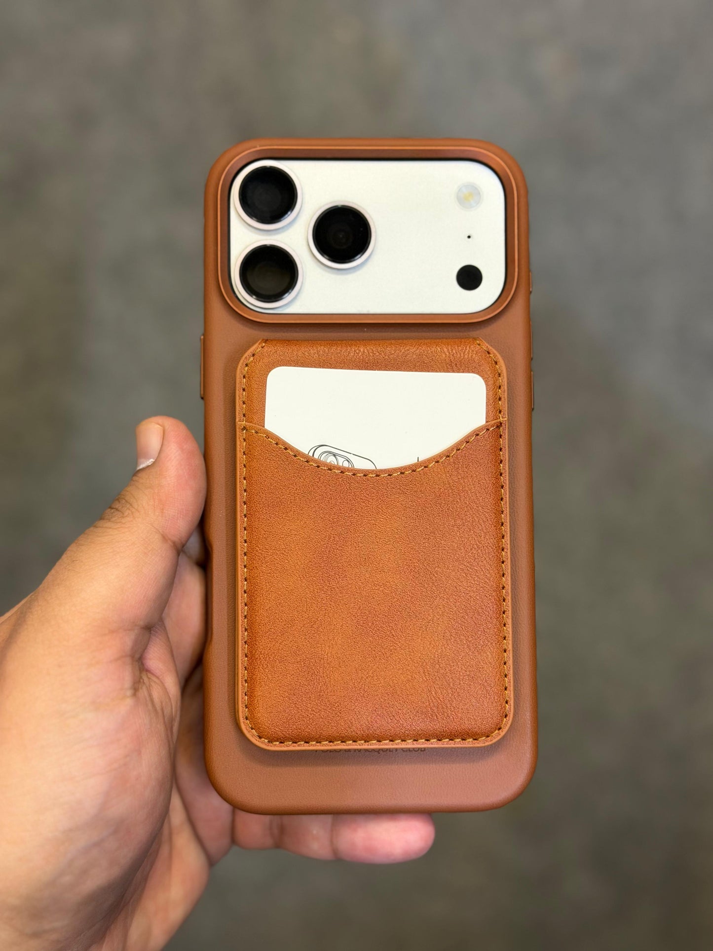 Flip Leather MagSafe Wallet with Stand